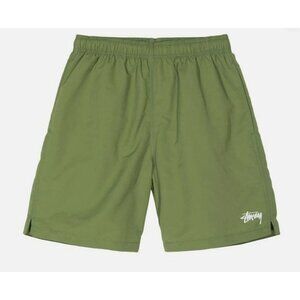 Stussy Stock Water Shorts in Green